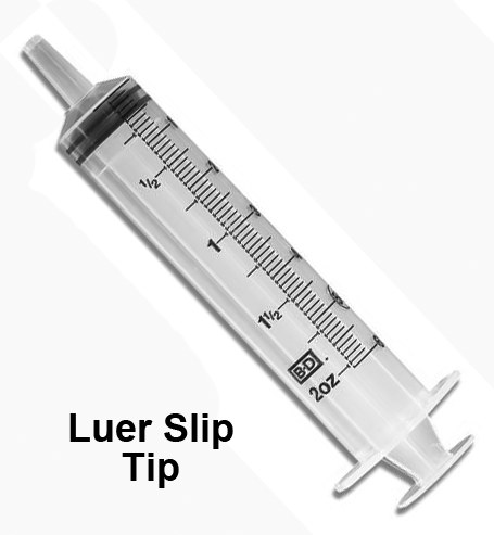 BD 50 mL Luer Slip Tip Irrigation Syringe