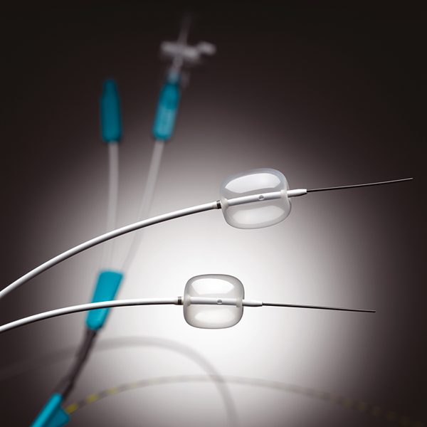 9.0mm 12.0mm Extractor Pro RX Retrieval Balloon, Above Injection